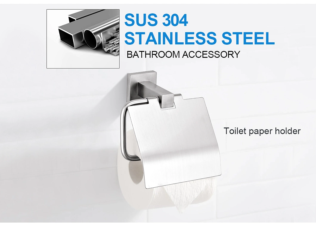 Self Adhesive Toilet Roll Holder with Phone Shelf for Bathroom Kitchen